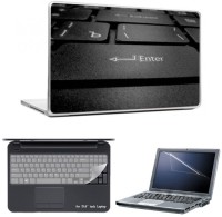 Skin Yard KeyBoard Enter Laptop Skins with Laptop Screen Guard & Laptop Keyguard -15.6 Inch Combo Set   Laptop Accessories  (Skin Yard)