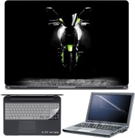 Skin Yard Apache RTR Laptop Skin with Screen Protector & Keyboard Skin -15.6 Inch Combo Set   Laptop Accessories  (Skin Yard)