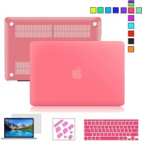 View LUKE For Macbook Pro 13.3 Inch with Retina Hard Shell Plastic Case+Matching Keyboard Skin + 12pcs Dust plug + Touchpad Protector + LCD HD Screen Protector A1502/A1425 Combo Set Laptop Accessories Price Online(LUKE)