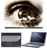 Skin Yard The Eye Laptop Skin with Screen Protector & Keyboard Skin -15.6 Inch Combo Set   Laptop Accessories  (Skin Yard)