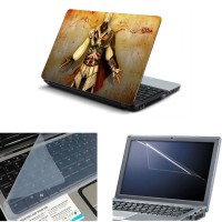 NAMO ART 3in1 Laptop Skins with Screen Guard and Key Protector TPR1028 Combo Set   Laptop Accessories  (Namo Art)