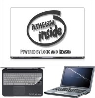 Skin Yard Sparkle Atheism Inside Laptop Skin with Screen Protector & Keyboard Skin -15.6 Inch Combo Set   Laptop Accessories  (Skin Yard)