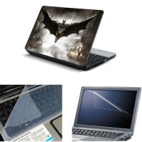 View Namo Art 3in1 Laptop Skins with Screen Guard and Key Protector TPR1027 Combo Set Laptop Accessories Price Online(Namo Art)