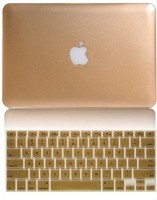 Gorogue Soft-Touch Plastic Shell 3 in 1 Case for MacBook Pro 13 With Retina Display with Logo Cutout Combo Set   Laptop Accessories  (Gorogue)