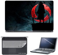 Skin Yard Nightcore Ghost Laptop Skin with Screen Protector & Keyguard -15.6 Inch Combo Set   Laptop Accessories  (Skin Yard)