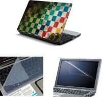 NAMO ART 3in1 Laptop Skins with Screen Guard and Key Protector TPR1004 Combo Set   Laptop Accessories  (Namo Art)