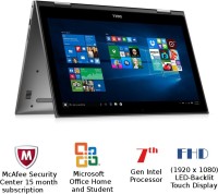 DELL Inspiron 5000 Core i7 7th Gen - (8 GB/1 TB HDD/Windows 10 Home) 5578 2 in 1 Laptop(15.6 inch, Gray, 1.62 kg, With MS Office)