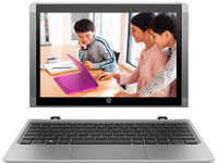 HP Atom Quad Core - (2 GB/32 GB EMMC Storage/Windows 10 Home) x2 210 2 in 1 Laptop(10.1 inch, Silver, 1.139 kg)
