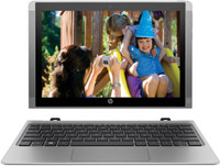 HP Atom Quad Core - (4 GB/64 GB EMMC Storage/Windows 10 Home) x2 210 2 in 1 Laptop(10.1 inch, Silver, 1.139 kg)
