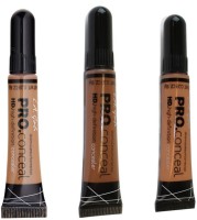L.A. Girl HD PRO CONCEAL Concealer(BEAUTIFUL BRONZE, ESPRESSO, TOAST) - Price 455 77 % Off  