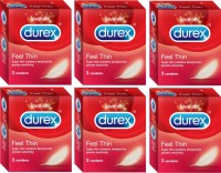 Durex Feel Thin Condom(Set of 6, 18S)