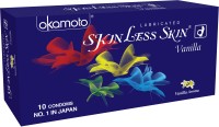 Okamoto Skinless Skin - Vanilla Flavoured Condom(10S) - Price 108 28 % Off  