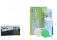 Bausch & Lomb Optima 38 with Biotrue 60ml Solution by Visions India Yearly(-0.75, Contact Lenses, Pack of 1)