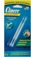 Clinere Ear Cleaner Removes Earwax, Itch Relief & Exfoliates(2 Units)