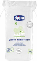 Chicco Soft Cotton Squares(Pack of 60) RS.349.00
