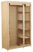 Novatic Stainless Steel Collapsible Wardrobe(Finish Color - Beige)   Furniture  (Novatic)