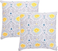 Zubix Floral Cushions Cover(Pack of 2, 45 cm*45 cm, Multicolor)