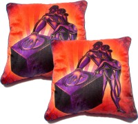 Homeblendz Abstract Cushions Cover(Pack of 2, 40 cm*40 cm, Multicolor)
