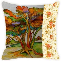 Fabulloso Printed Cushions Cover(40.64 cm*40.64 cm, Multicolor)