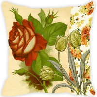 Fabulloso Printed Cushions Cover(40.64 cm*40.64 cm, Multicolor)