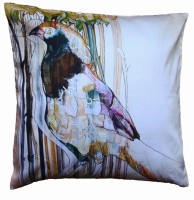 Indian Colours Abstract Cushions Cover(41 cm*41 cm, Multicolor)
