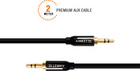 Amkette 624 AUX Cable(Black) RS.550.00