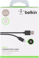 BELKIN 16018 1.2 m HDMI Cable(Compatible with HTC, Motorola, Kindle, Nokia, Nexus, Samsung, LG, Black)