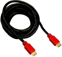 Honeywell Ethernet 3 Mtrs 3 m HDMI Cable(Compatible with Mobile, Laptop, Tablet, Mp3, Gaming Device, Red&Black)