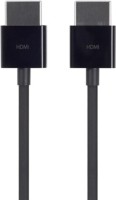 Apple MC838ZM/B (1.8m) HDMI To HDMI Cable(Compatible with HDTV, Black, One Cable)