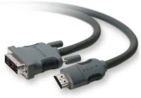 BELKIN C-HM/DM-50 3 m HDMI Cable(Black)