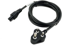 Krown High Quality 1.5 Mtr Laptop 1.5 m Power Cord(Compatible with Mobile, Laptop, Tablet, Mp3, Gaming Device, Black)