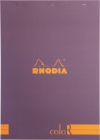 RHODIA Basics Purple ColoR - No. 18 - A4 - 297 mm x 210 mm A4 Note Pad Lined 140 Pages(Purple)