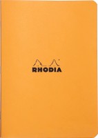 RHODIA Classic Orange - A5 - 210 mm x 148 mm A5 Notebook Lined 96 Pages(Orange)