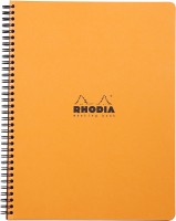 RHODIA Classic Orange Meeting - A4+ - 297 mm x 225 mm A4 Planner/Organizer Pre Printed 160 Pages(Orange)