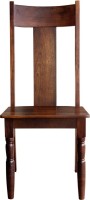 View InLiving Dallas Solid Wood Dining Chair(Set of 1, Finish Color - Deep Walnut) Furniture (InLiving)