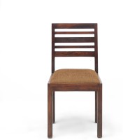 View @home by Nilkamal Solid Wood Dining Chair(Set of 1, Finish Color - Brown) Furniture (@home by Nilkamal)