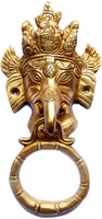 Aakrati Brass Door Knocker(Antique Brass) RS.799.00