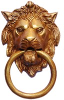 Aakrati Lion Face Brass Door Knocker(Antique Brass) RS.799.00