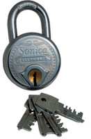 Aone Quality Stainless Steel, Brass Chrome door lock(Steel) RS.360.00