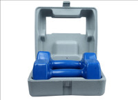 B FIT USA Classic Shape Vinyl Fixed Weight Dumbbell(5 kg) B FIT USA Classic Shape Vinyl Fixed Weight Dumbbell(5 kg)