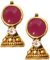 Being Women Elegant Brown Fashion Alloy Stud Earring RS.205.00