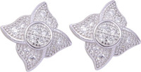 Abhooshan Tender Heart Cubic Zirconia Sterling Silver Stud Earring RS.499.00