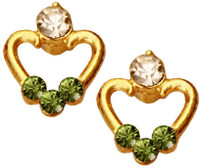 Being Women Elegant Gold Fashion Alloy Stud Earring RS.205.00