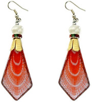 Being Women Elegant Orange Fashion Alloy Dangle Earring RS.191.00