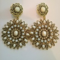 Tatwaa The Elements Ethnic Spark Alloy, Crystal Drops & Danglers