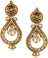 Jewels Galaxy Designer Alloy Drop Earring RS.399.00
