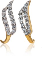 Dhruvi Creation By Zaveri Pearls Cubic Zirconia Brass Stud Earring