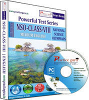 Practice Guru Powerful Test Series NSO Medium English (Class - 8) - Price 540 