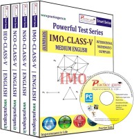 Practice guru Powerful Test Series (IMO / NSO / NCO / IEO) Medium English (Class - 5) (Combo Pack)(CD)