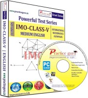 Practice Guru Powerful Test Series IMO Medium English (Class - 5)(CD) - Price 540 